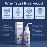 Riverwood. Anti-Itch Pet Ear Rinse