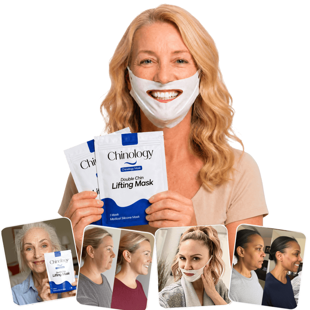 Double chin lifting mask by Riverwoods