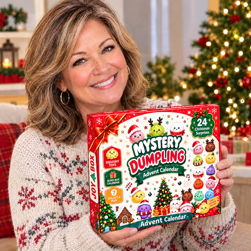 2026 Dumpling Squishy Advent Calendar.