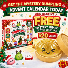 2026 Dumpling Squishy Advent Calendar.