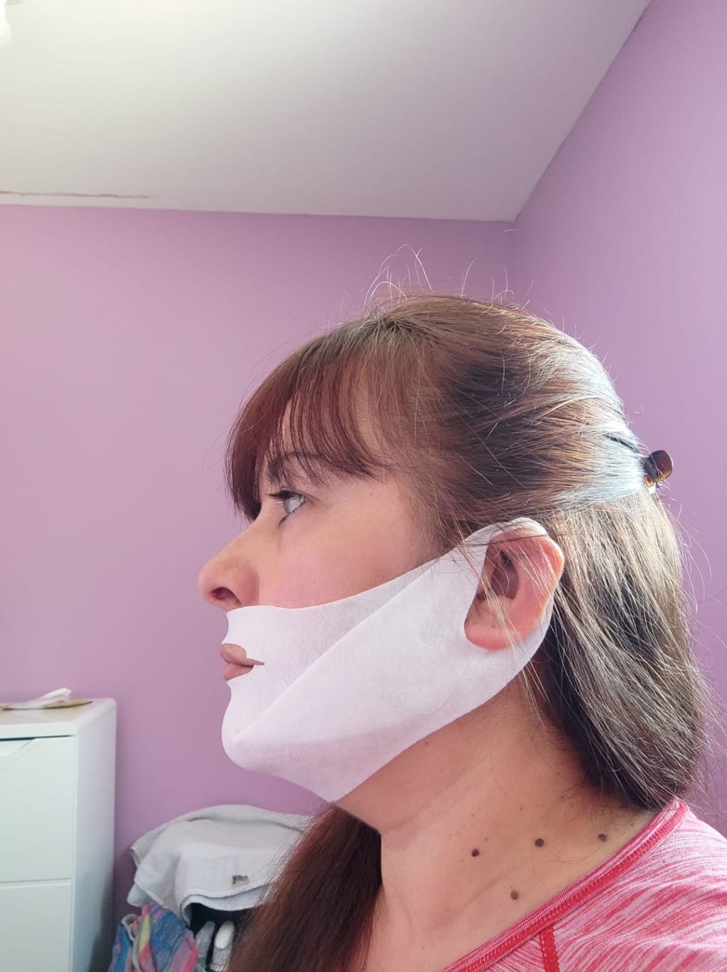 Double chin lifting mask by Riverwoods
