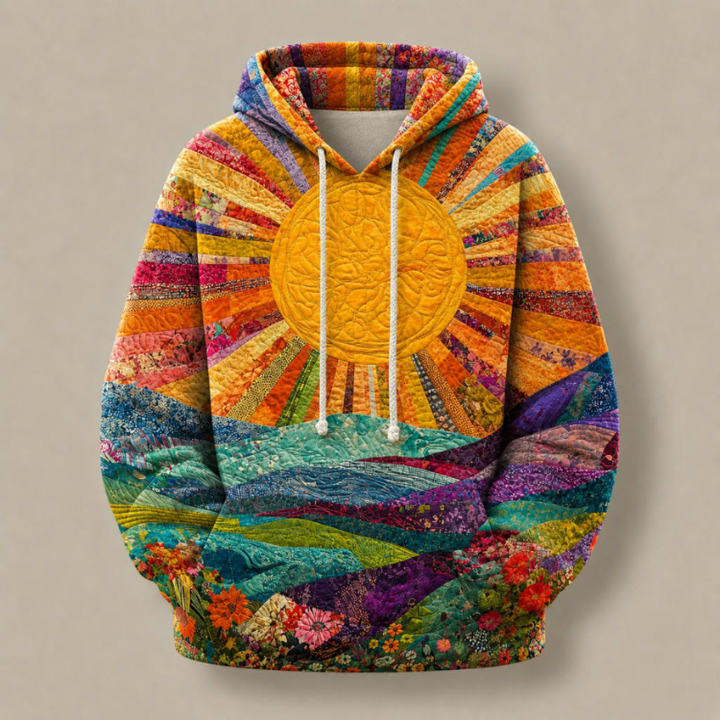 Wildflower Quilted Hoodie