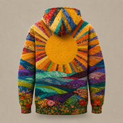 Wildflower Quilted Hoodie