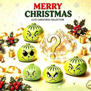 Christmas Grinch Dumpling Squishy, Mystery Box