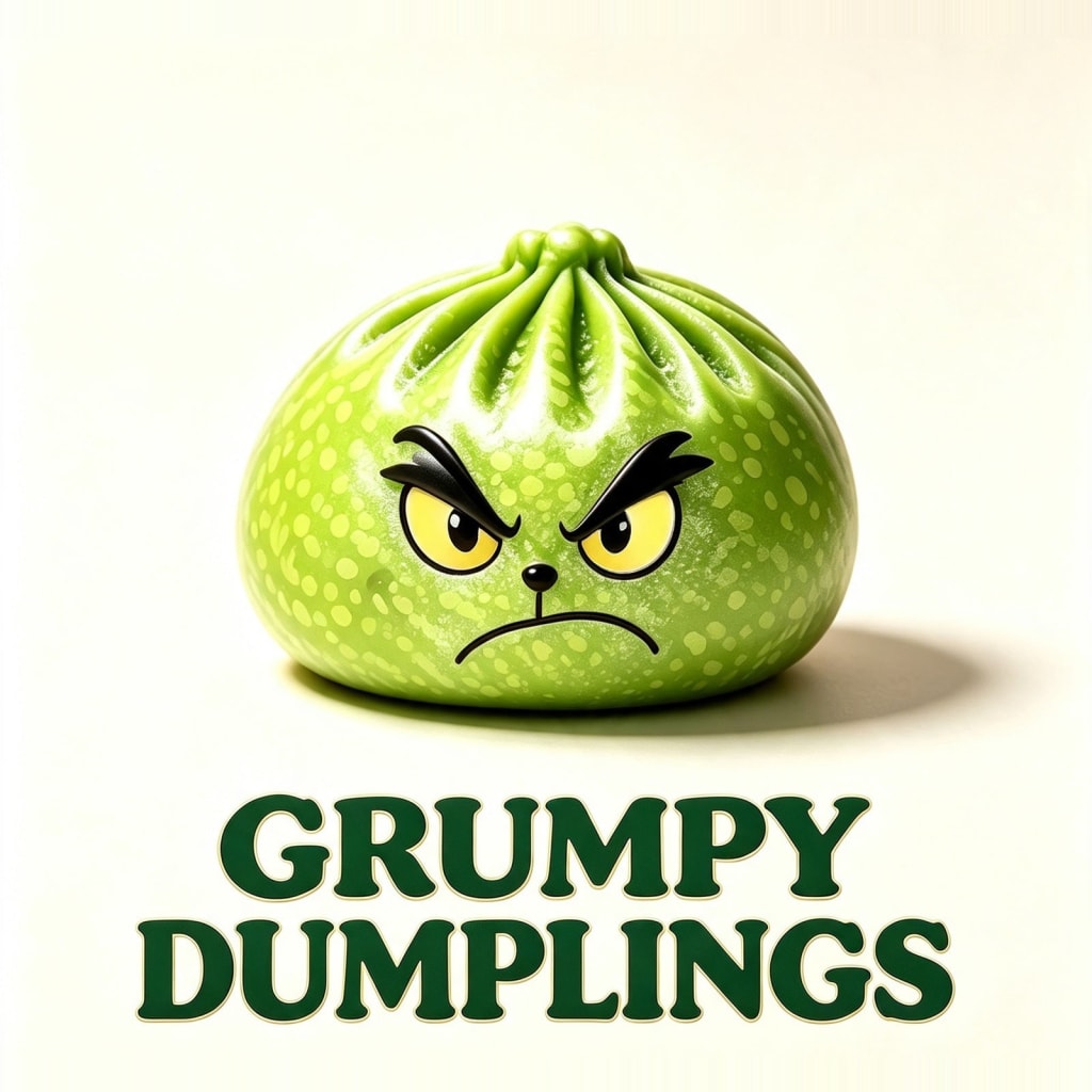 Christmas Grinch Dumpling Squishy, Mystery Box
