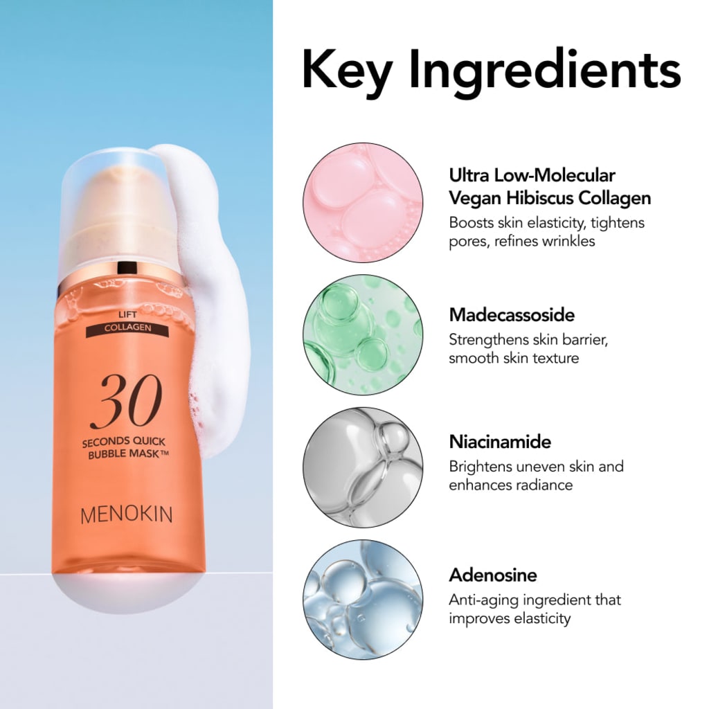 LIFT 30 Seconds Quick Bubble Mask By River Woods