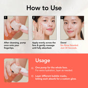LIFT 30 Seconds Quick Bubble Mask By River Woods