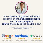 Double chin lifting mask by Riverwoods
